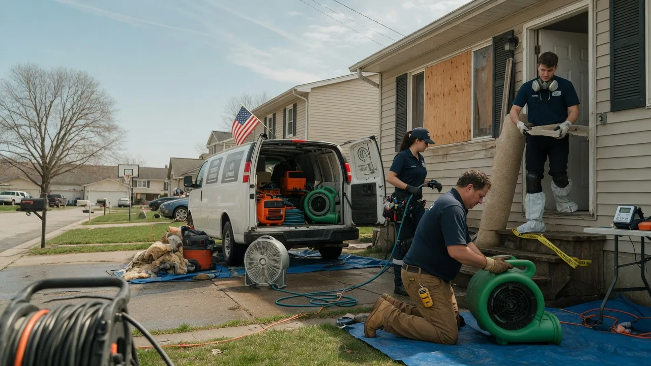 Water Damage Restoration in Greendale, WI near me